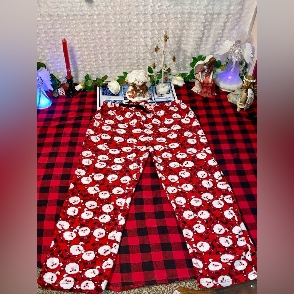 NWOT Men’s XL Holiday Santa Christmas Sleepwear/Lounge Pants Cloud Soft!